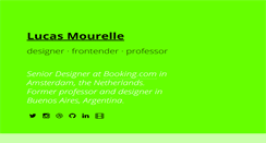 Desktop Screenshot of lucasmourelle.com